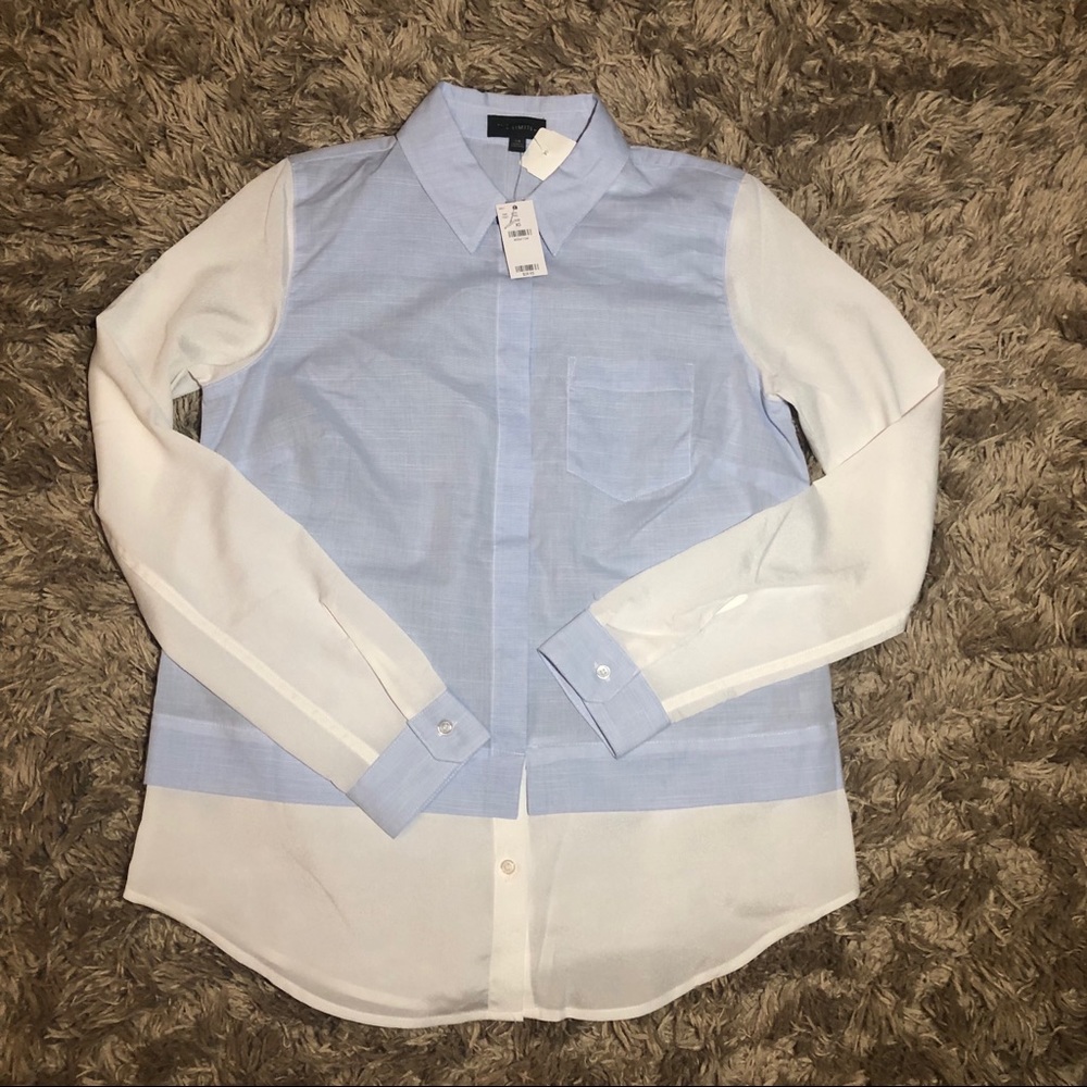 Brand New Limited Chambray and White Shirt